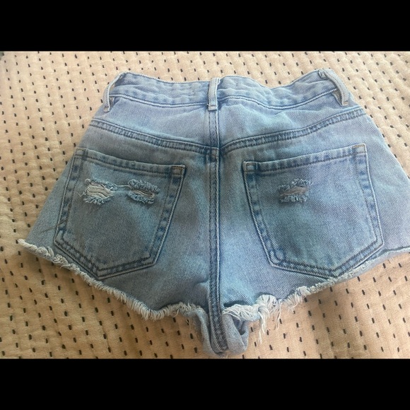 PacSun highrise festival denim shorts - Picture 2 of 2